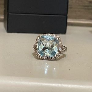 Aquamarine ring